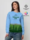 Женский свитшот / Сибирь