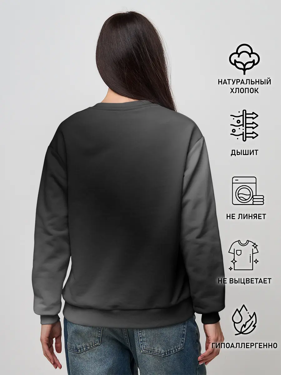 Женский свитшот / Янь Янь Котики