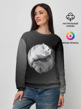 Женский свитшот / Янь Янь Котики