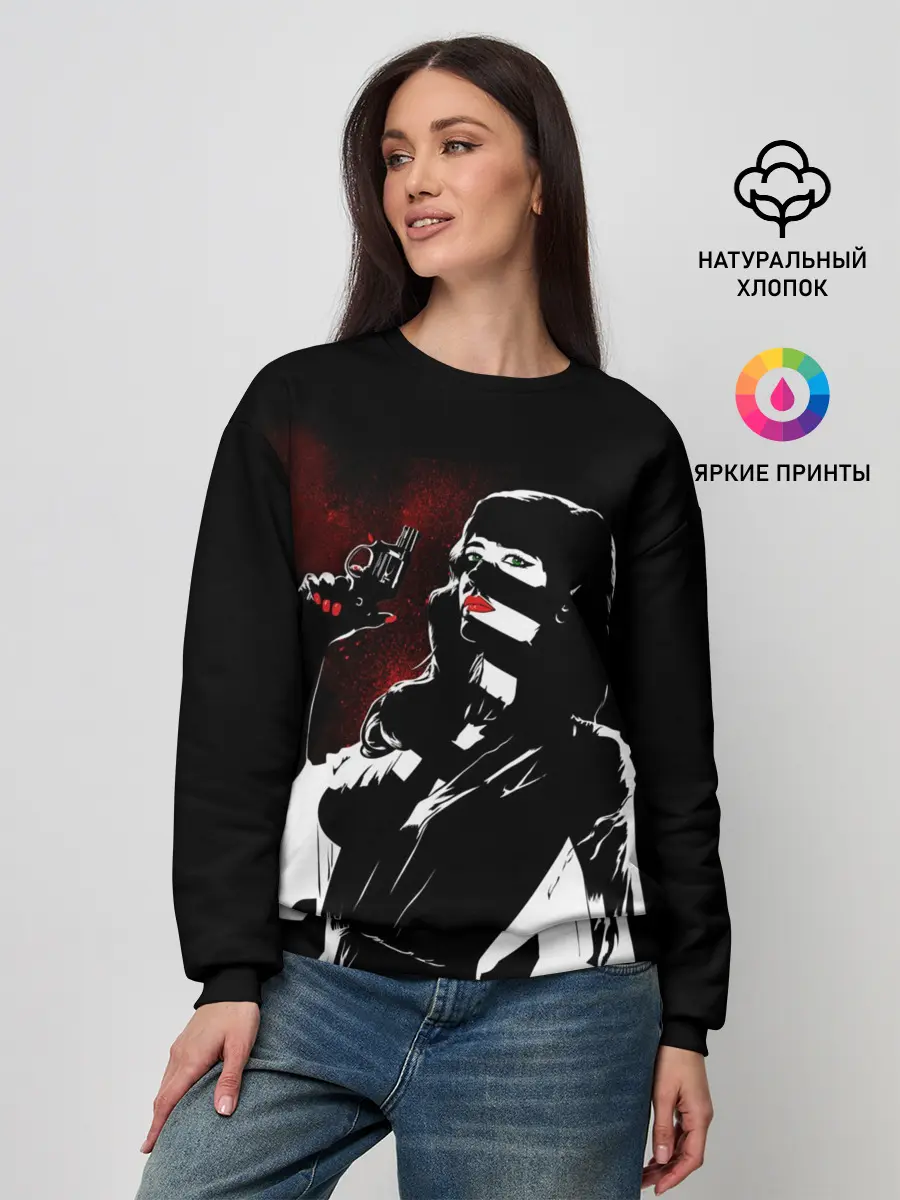 Женский свитшот / Sin City - Ava Lord