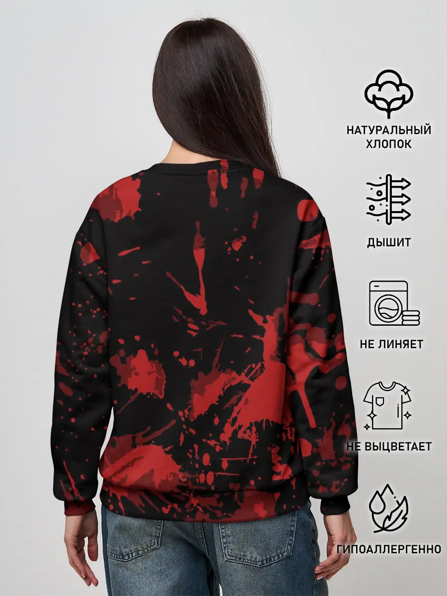 Женский свитшот / БУРГЕРМЕН FORTNITE