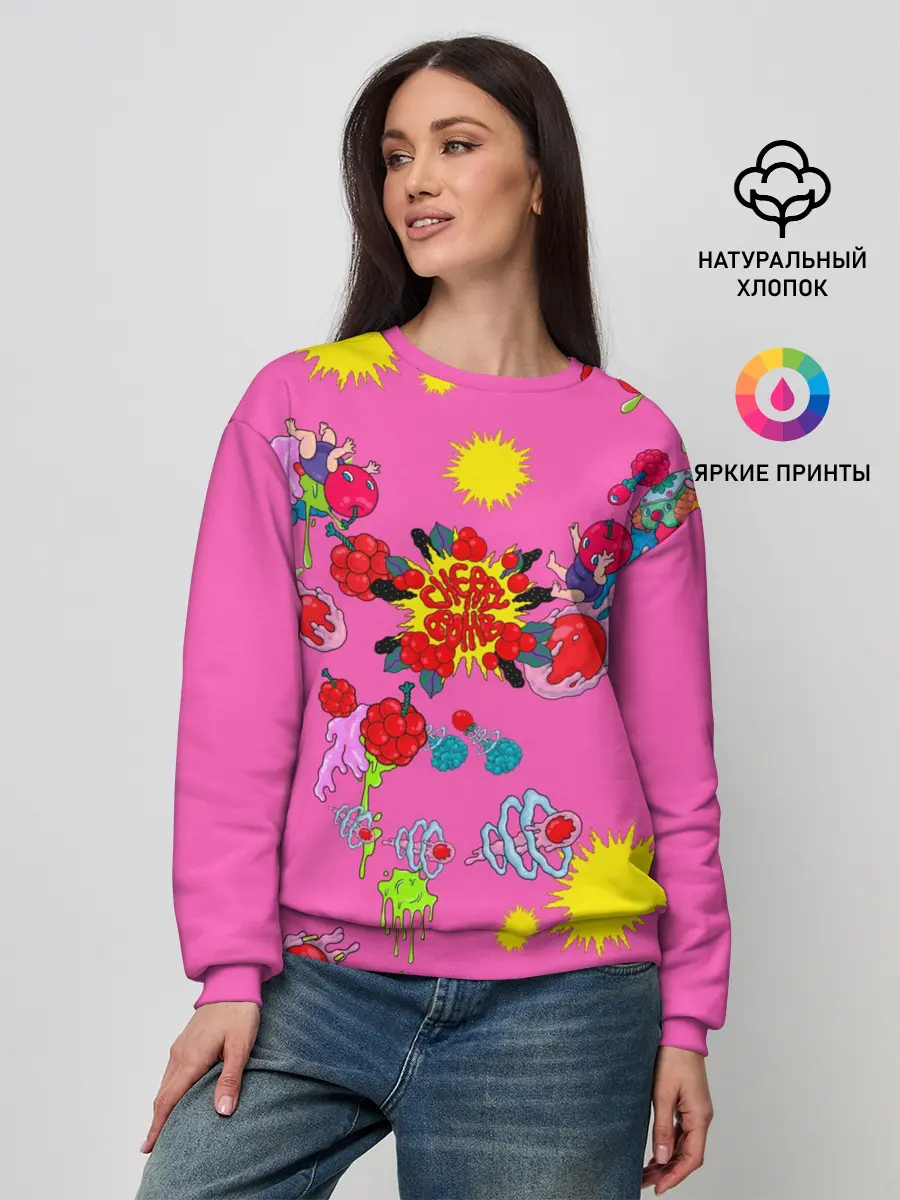 Женский свитшот / NCT 127. Cherry Bomb