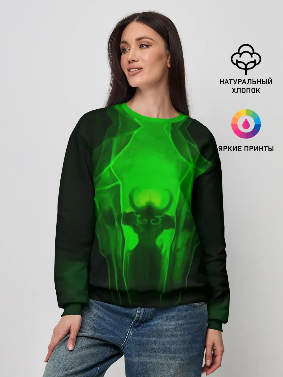 Женский свитшот / Демон легиона