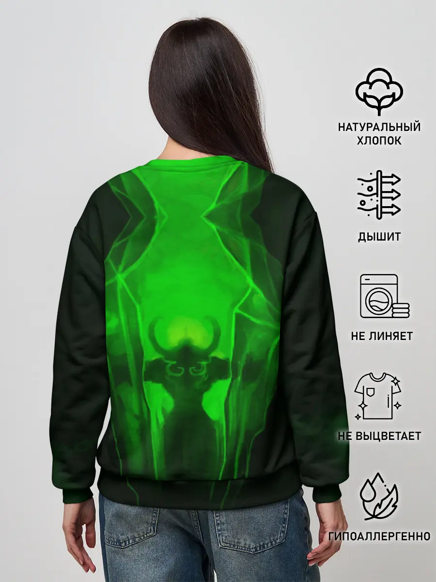 Женский свитшот / Демон легиона