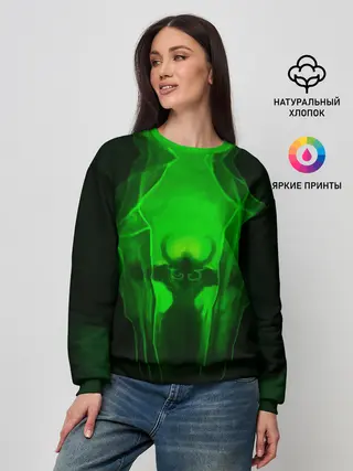 Женский свитшот / Демон легиона