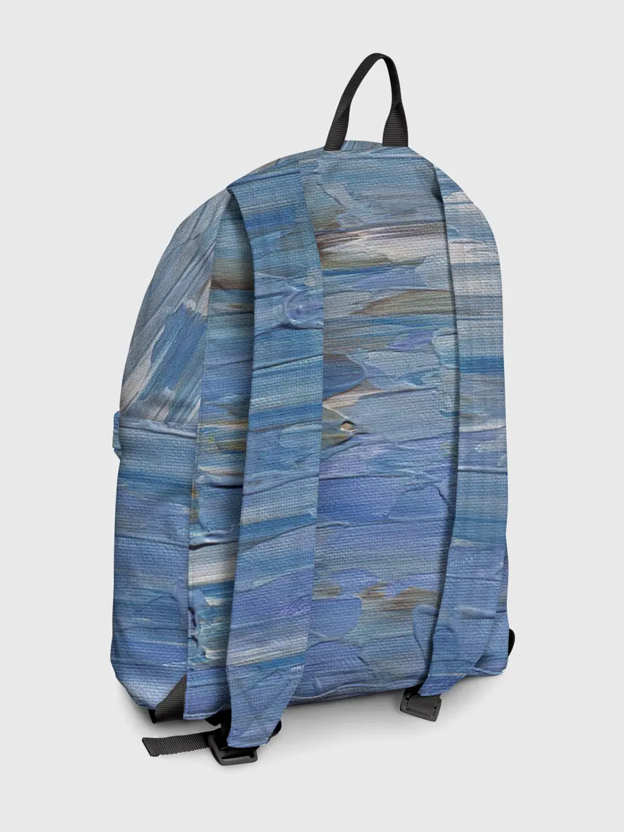 Рюкзак джинсовый / Мазки красок