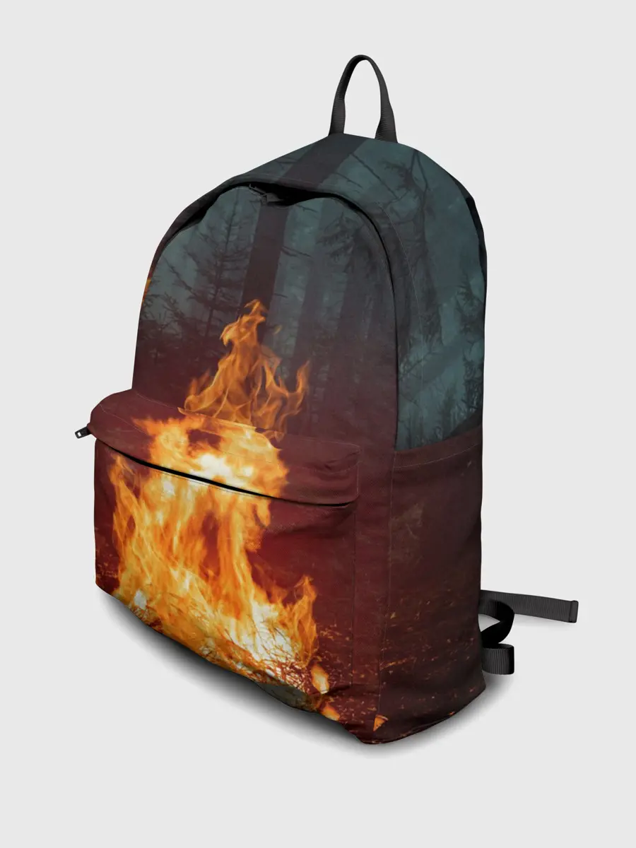 Рюкзак джинсовый / Пикник в лесу