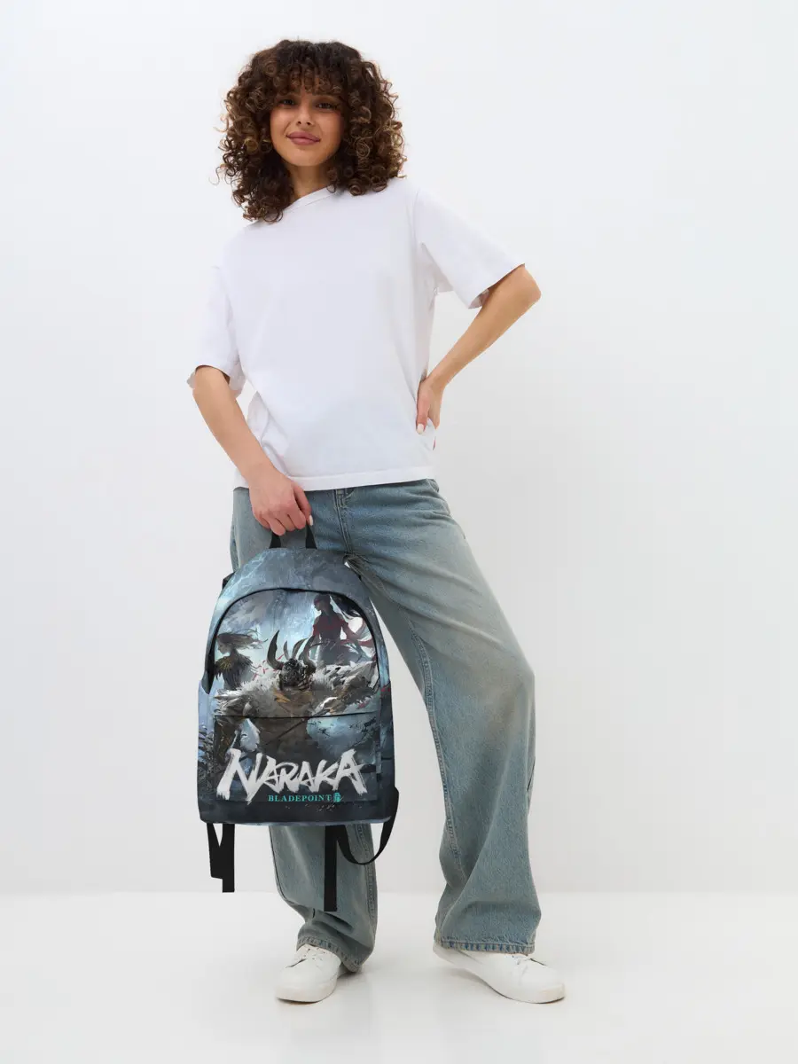 Рюкзак джинсовый / Naraka team