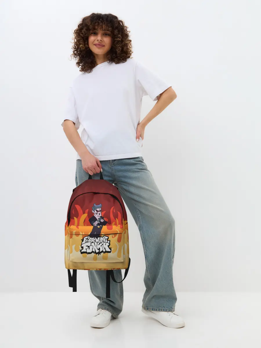 Рюкзак джинсовый / Дорогой Папочка | Friday Night Funkin