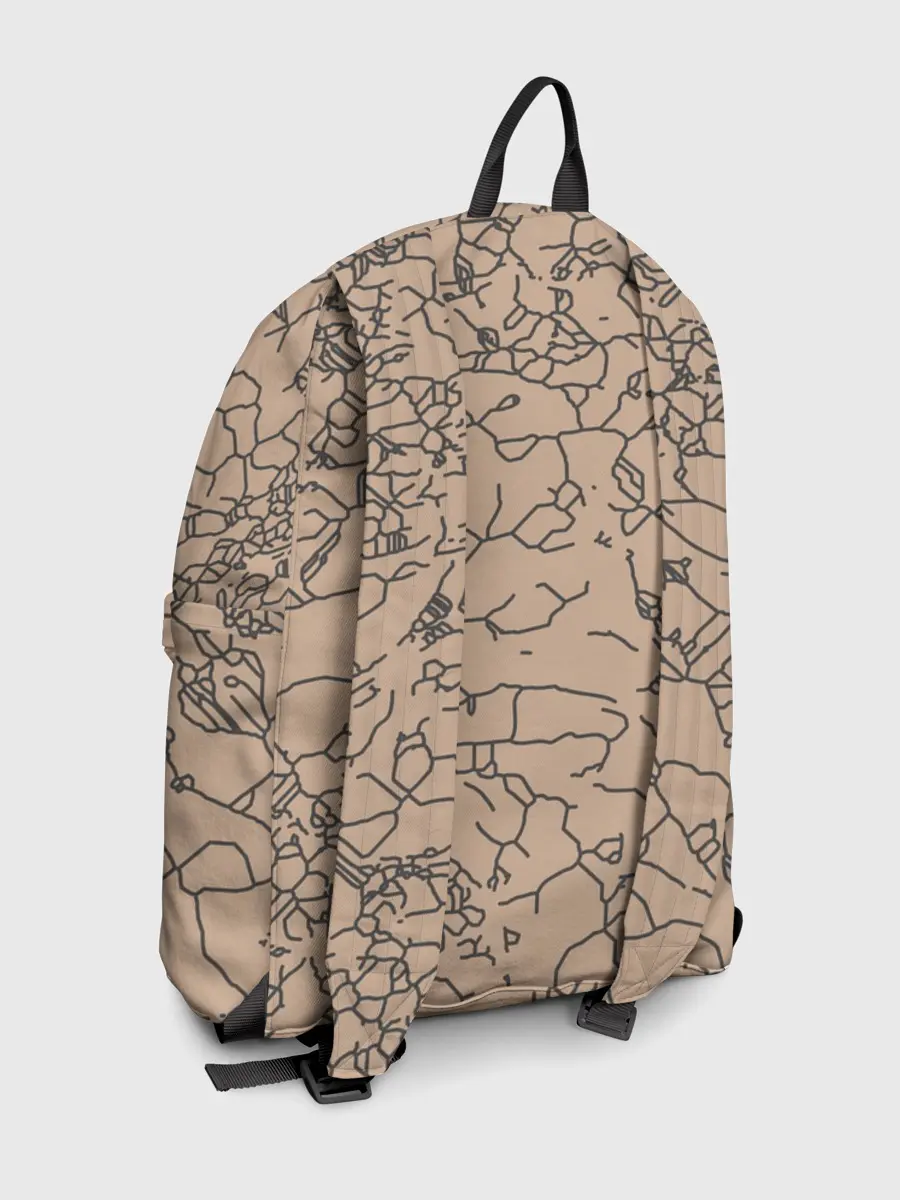 Рюкзак джинсовый / Рисованный камень