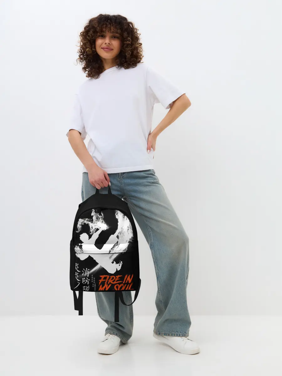 Рюкзак джинсовый / Пламенный отряд