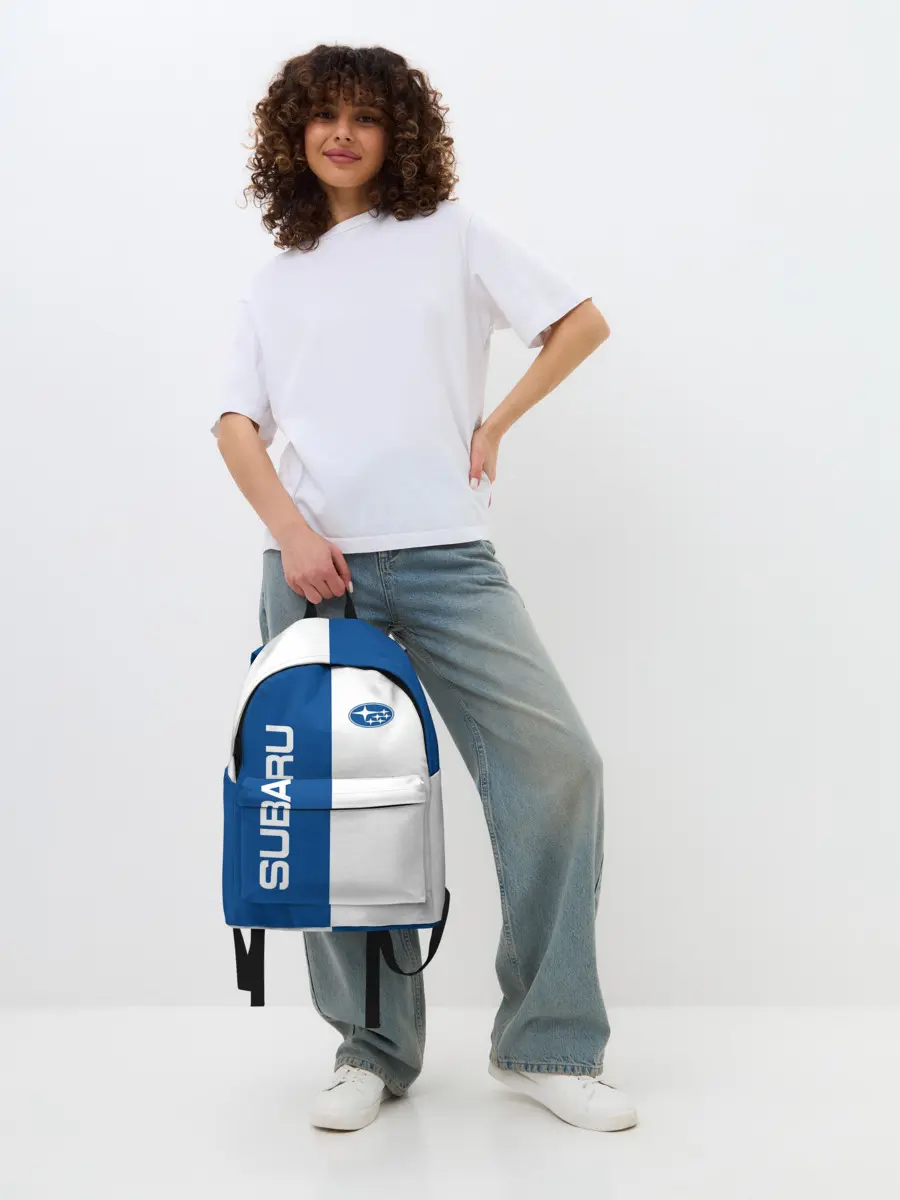 Рюкзак джинсовый / Subaru, sport
