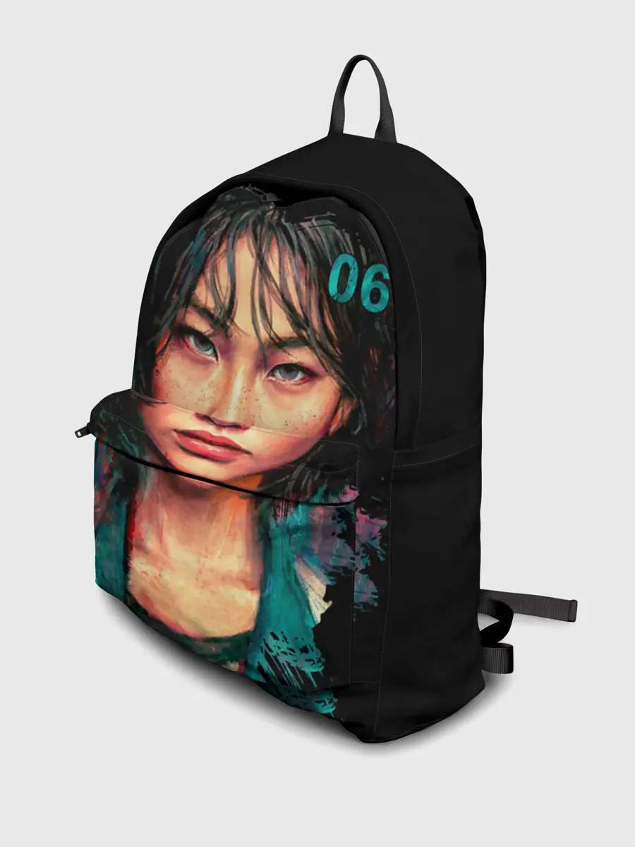 Рюкзак джинсовый / Кан Сэ Бёк игрок 067