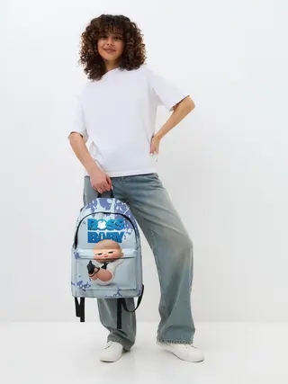 Рюкзак джинсовый / Boss Baby / Босс Молокосос