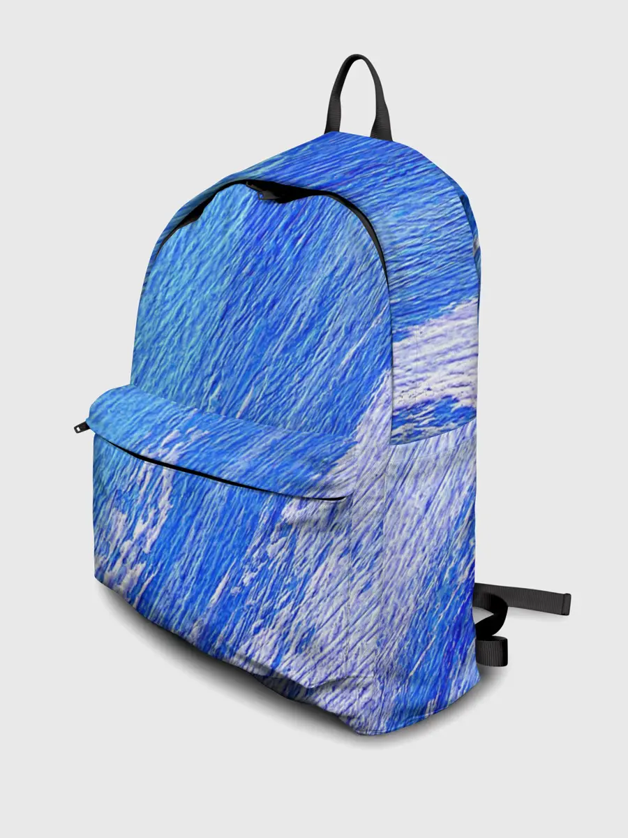 Рюкзак джинсовый / Крупные мазки