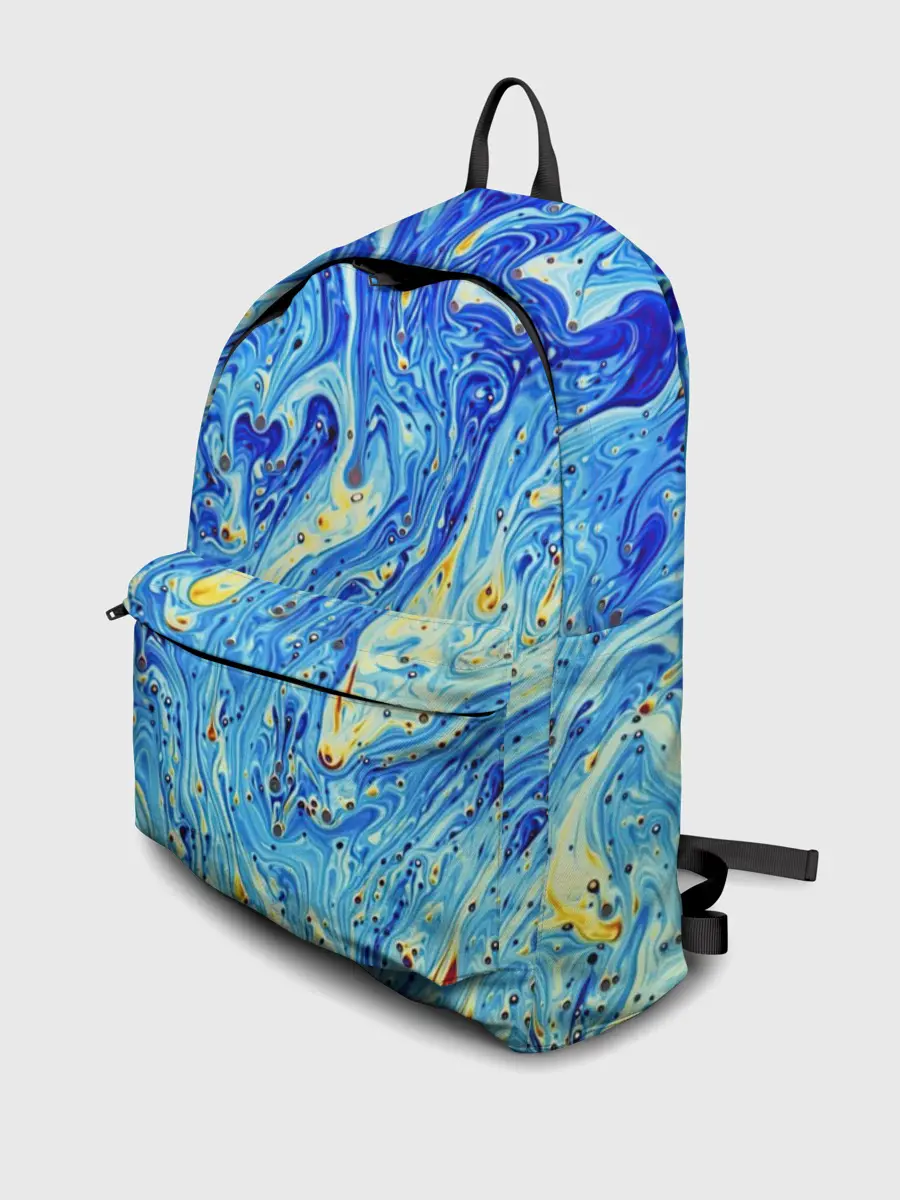 Рюкзак джинсовый / Сползающие краски