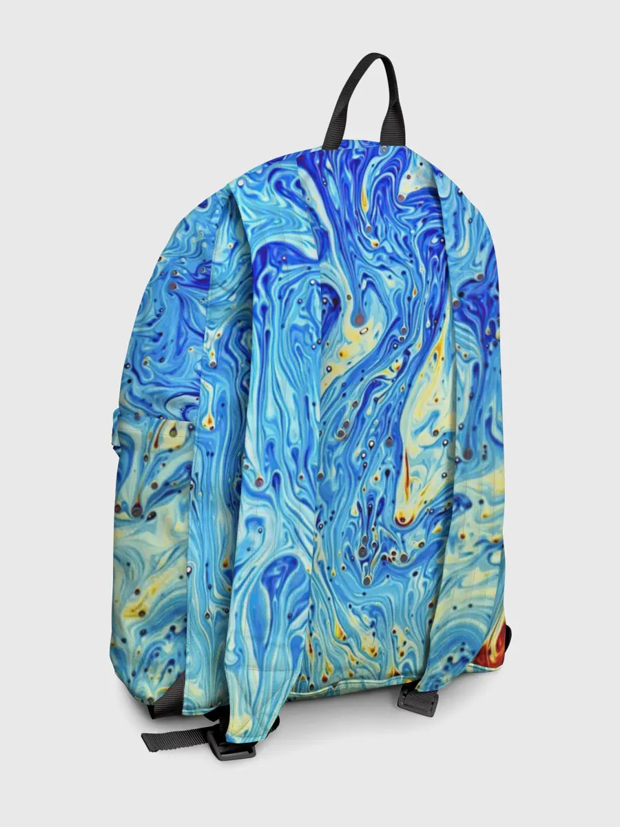 Рюкзак джинсовый / Сползающие краски