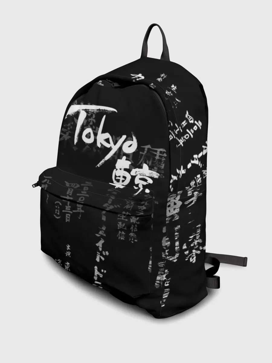 Рюкзак джинсовый / Токио Надпись Иероглифы Япония |Tokyo