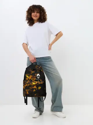 Рюкзак джинсовый / Renault | Осколки стекла