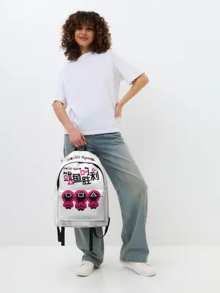 Рюкзак джинсовый / Squid game - killers