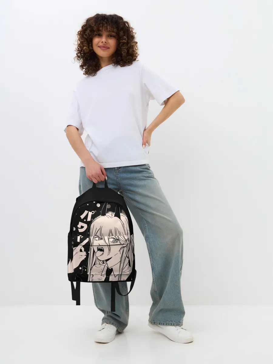 Рюкзак джинсовый / Пауэр, Человек-бензопила