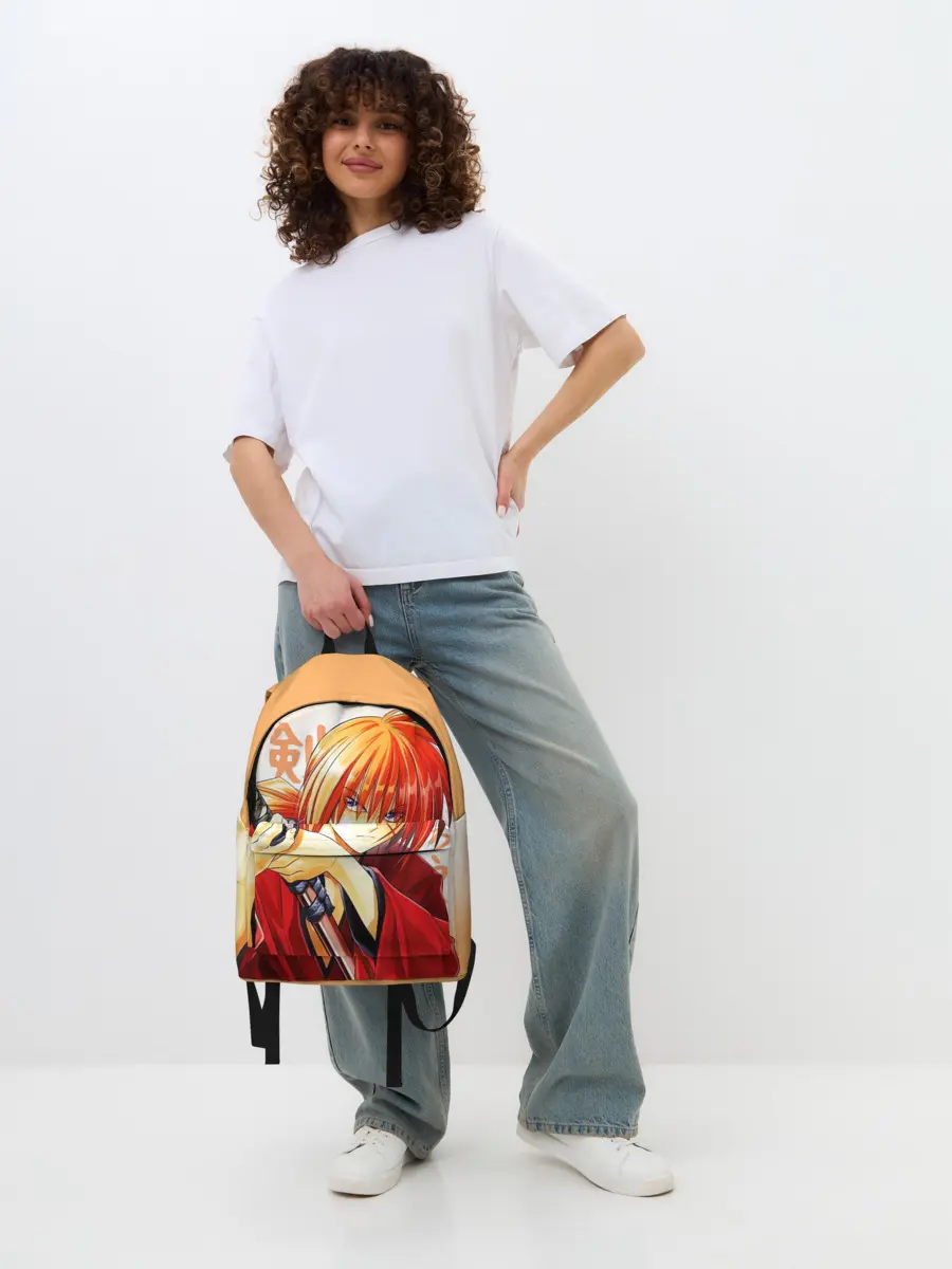 Рюкзак джинсовый / Химура - Бродяга Кэнсин