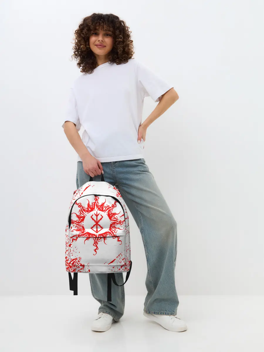 Рюкзак джинсовый / BERSERK,