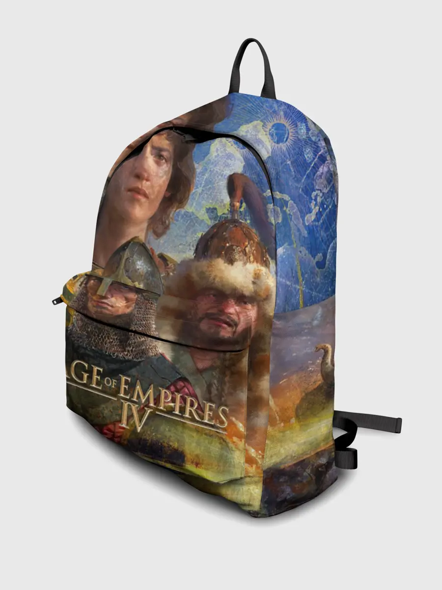 Рюкзак джинсовый / Age of Empires 4 Обложка