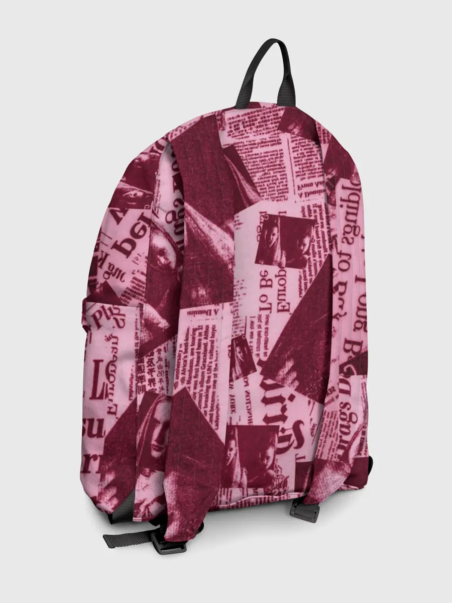 Рюкзак джинсовый / newspaper fashion