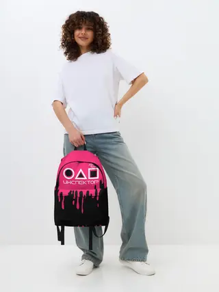 Рюкзак джинсовый / Inspector of Squid Game