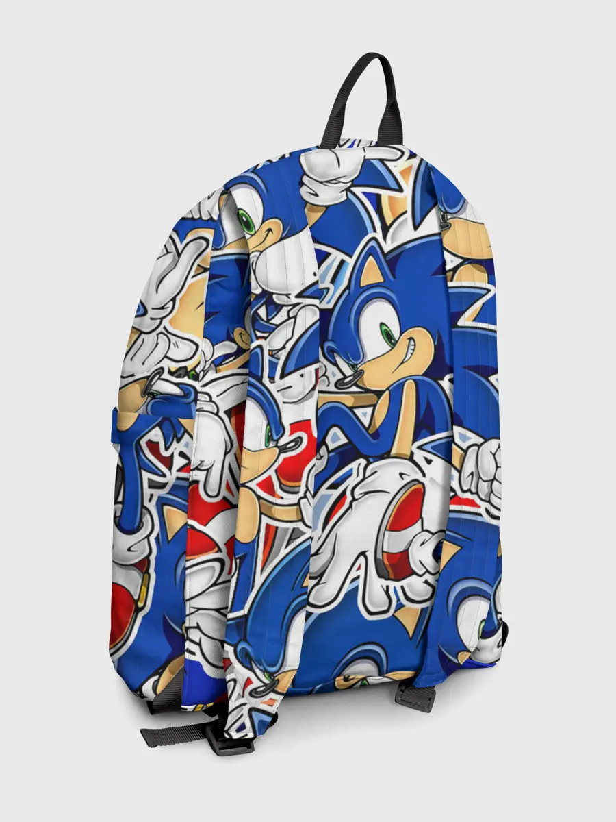 Рюкзак джинсовый / SONIC ПАТТЕРН / СОНИК