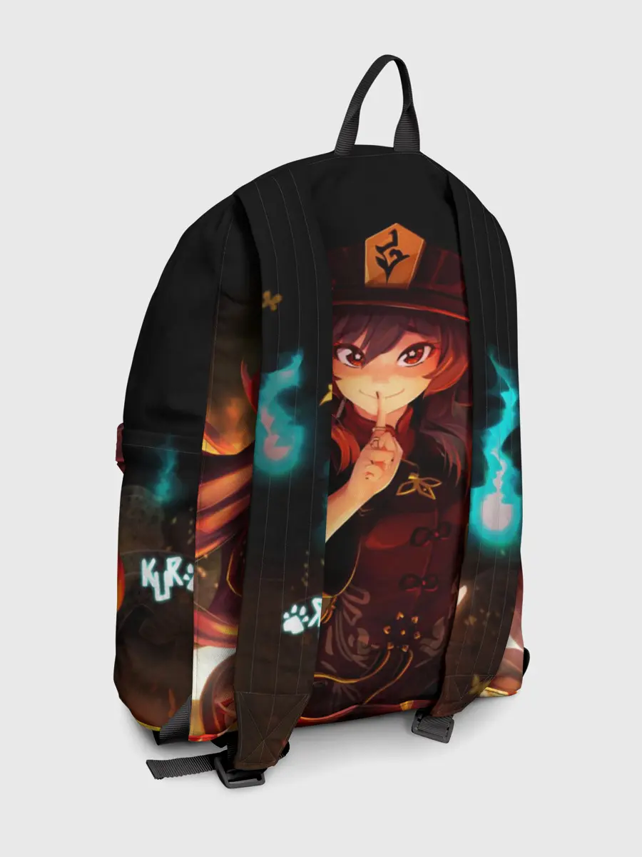 Рюкзак джинсовый / Genshin Impact, Hu Tao