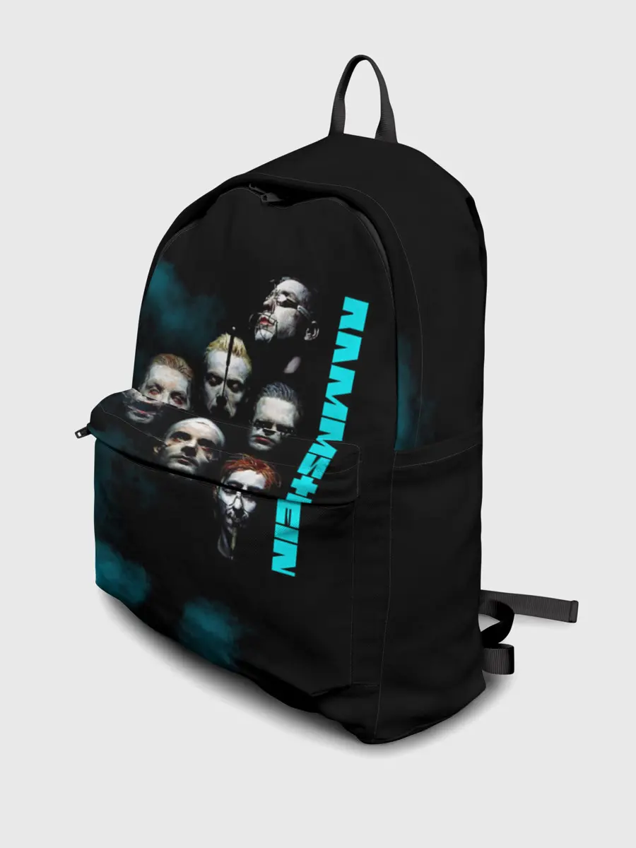 Рюкзак джинсовый / Группа Rammstein