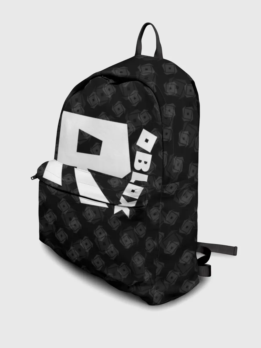 Рюкзак джинсовый / РОБЛОКС ПАТТЕРН ЛОГОТИП