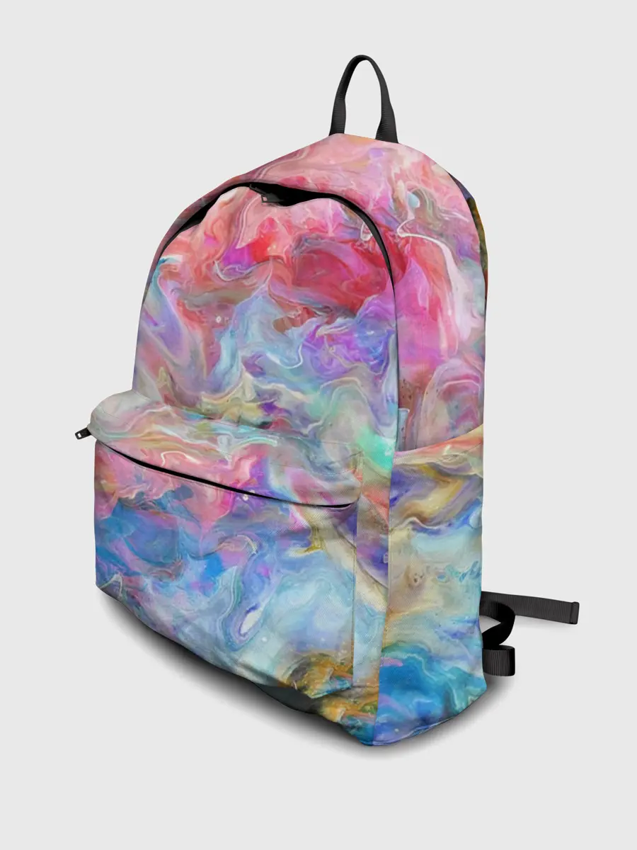 Рюкзак джинсовый / Радужное небо