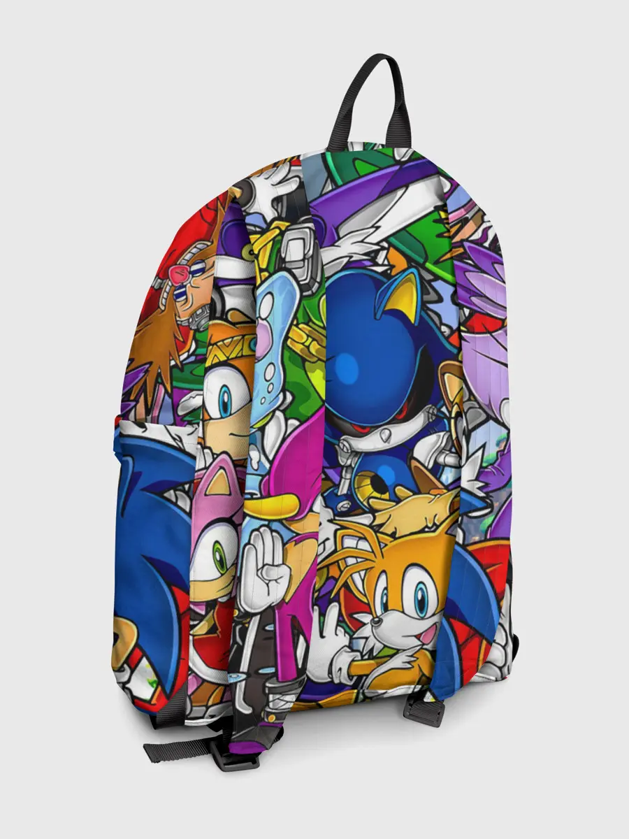 Рюкзак джинсовый / КИБЕР СОНИК | CYBER SONIC ROBOT