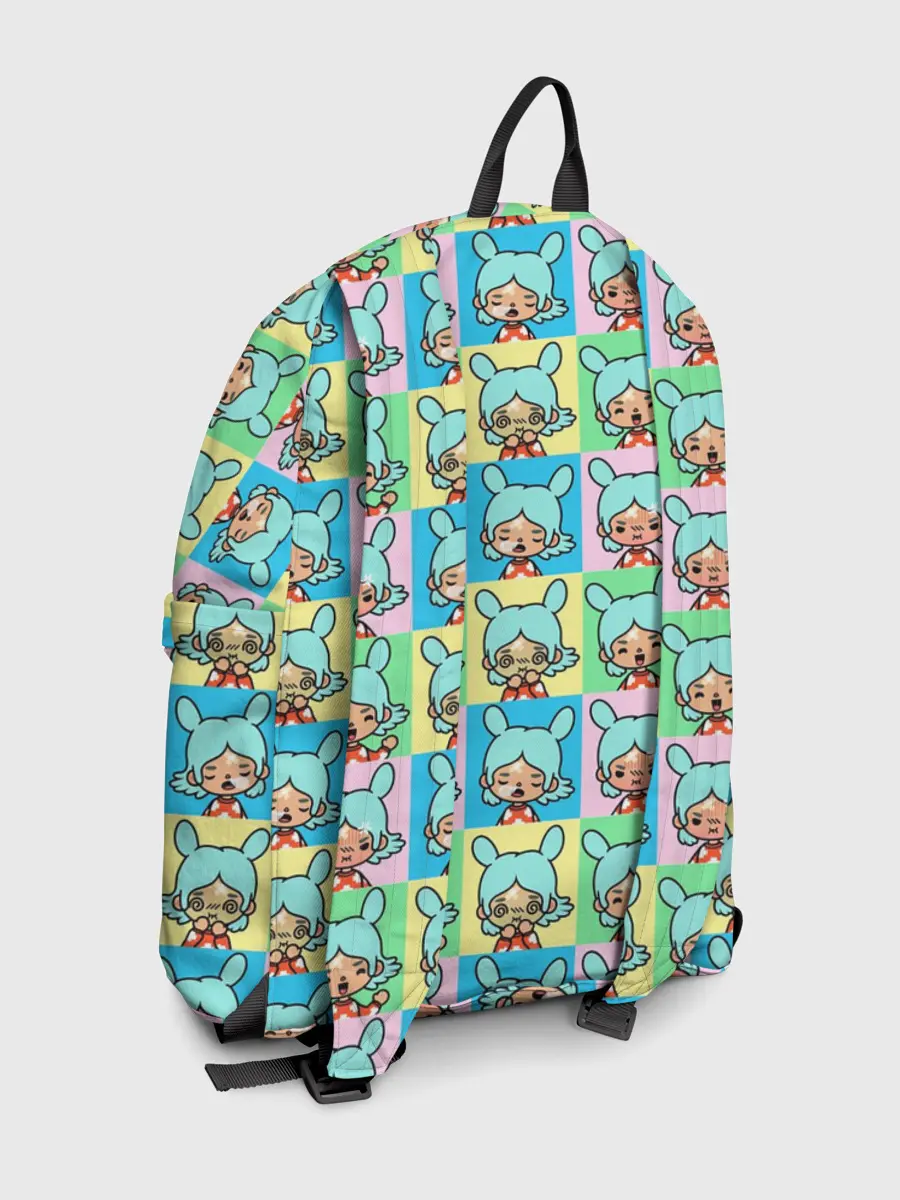 Рюкзак джинсовый / Toca Boca logo | Тока Бока Рита