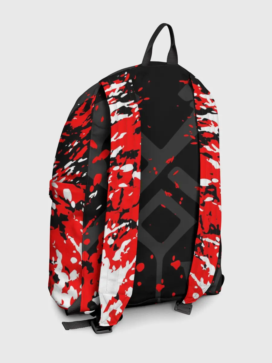 Рюкзак джинсовый / NEW WORLD / НЬЮ ВОРЛД / БРЫЗГИ