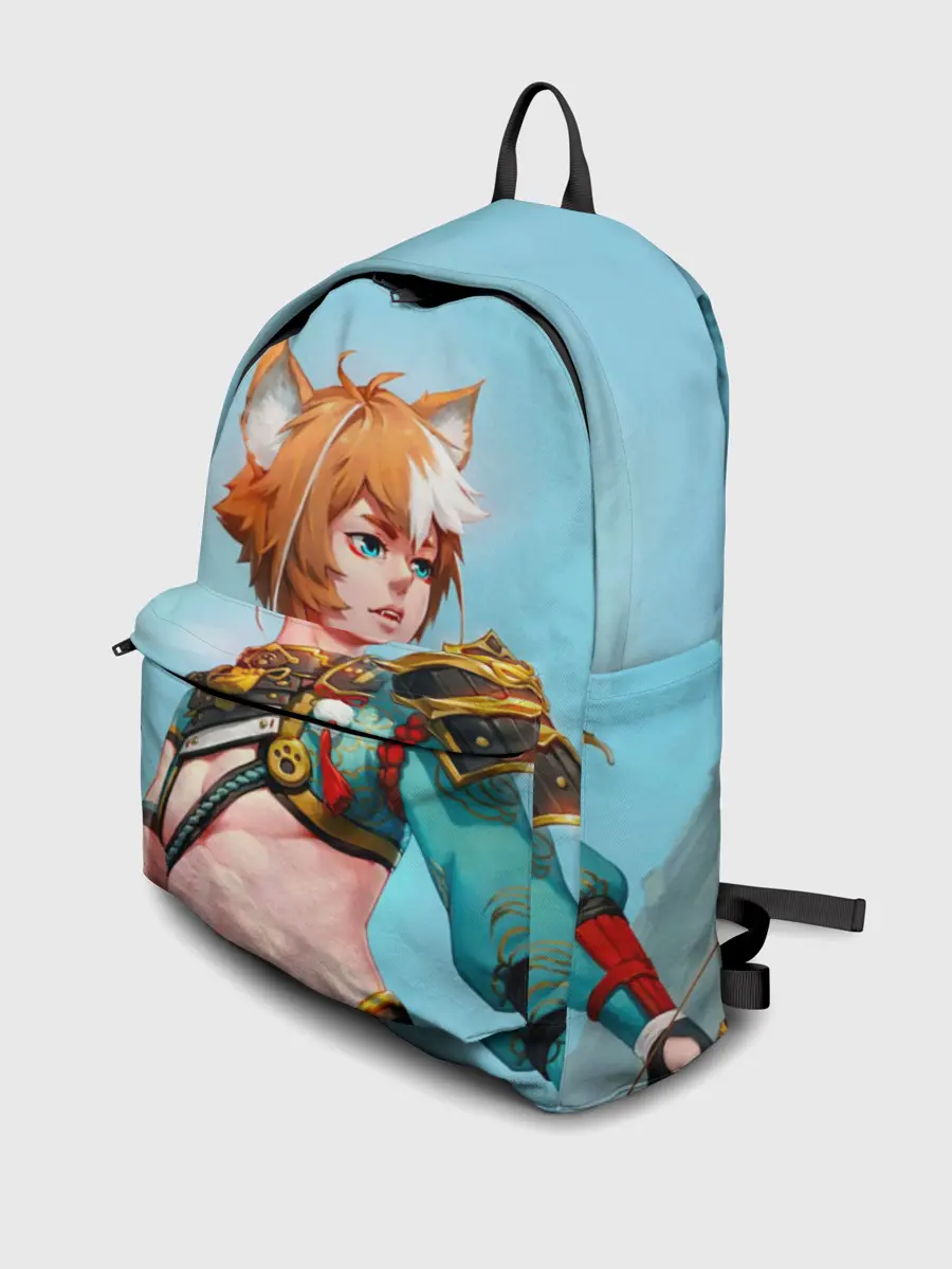 Рюкзак джинсовый / Горо Genshin Impact