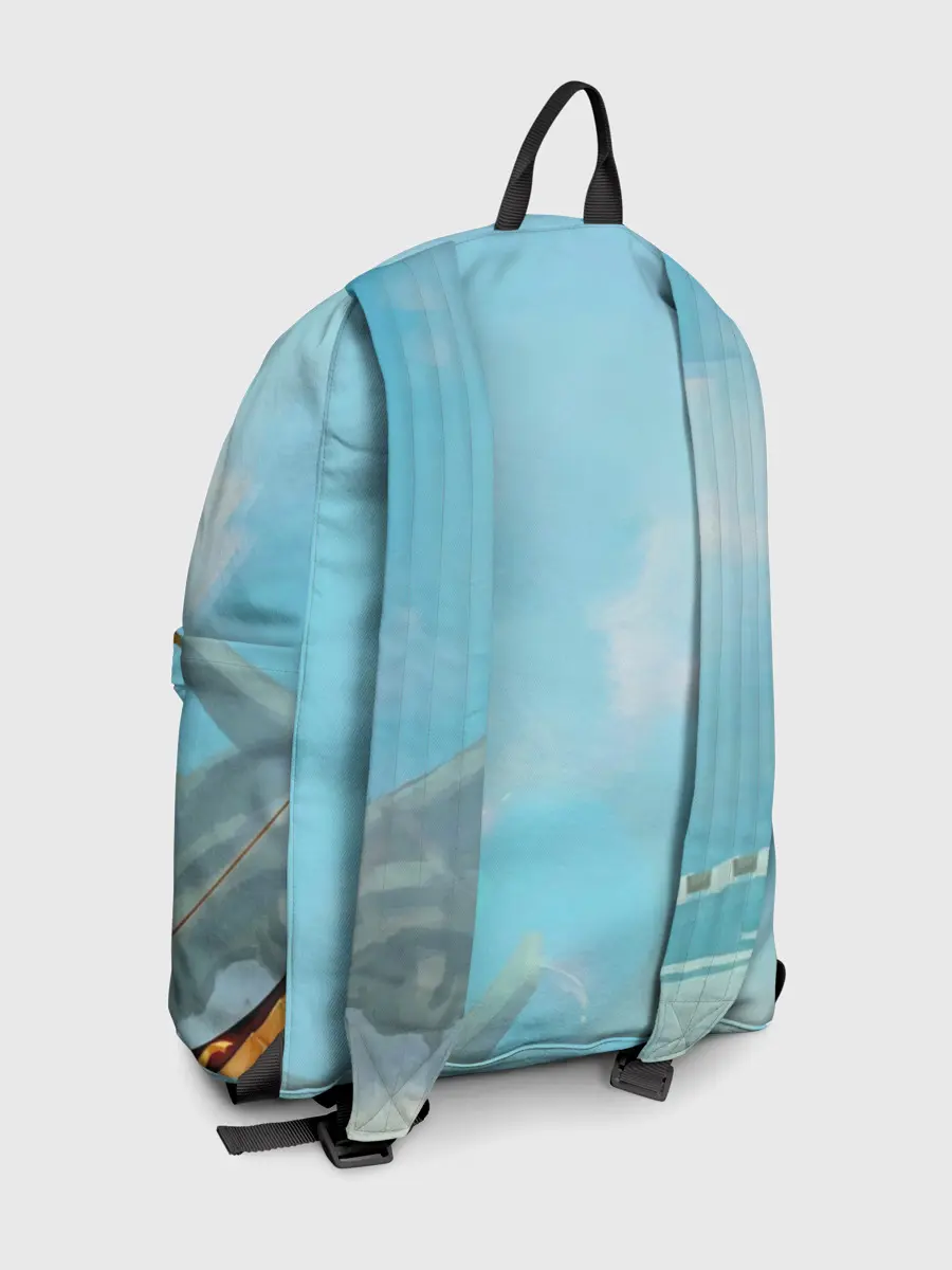 Рюкзак джинсовый / Горо Genshin Impact