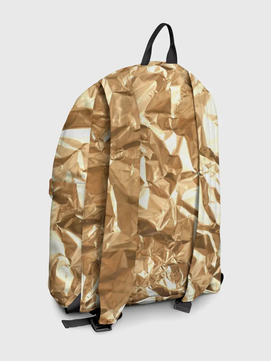 Рюкзак джинсовый / Мятая Фольга