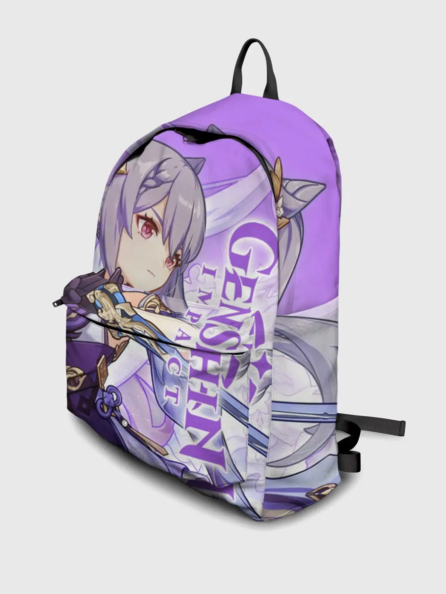 Рюкзак джинсовый / Геншин импакт: Кэ Цин