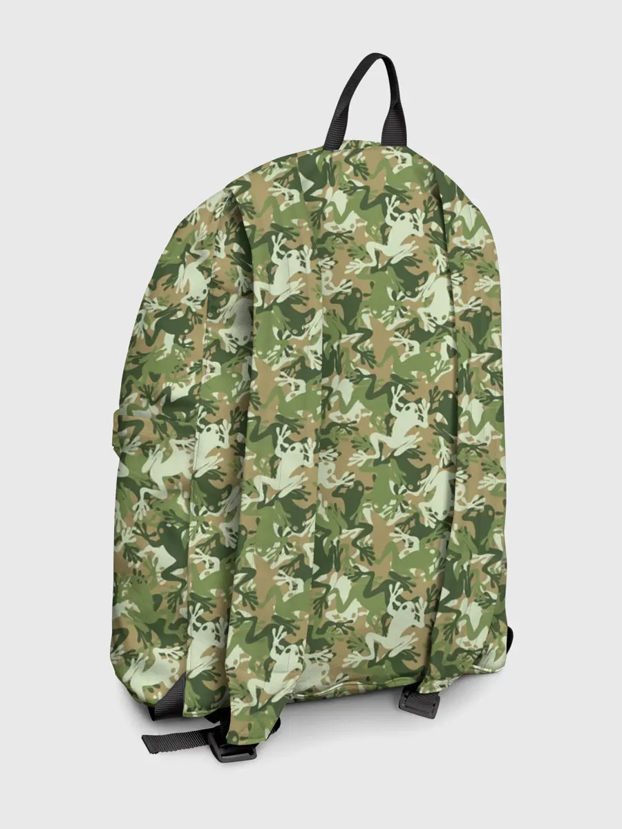 Рюкзак джинсовый / Лягушки