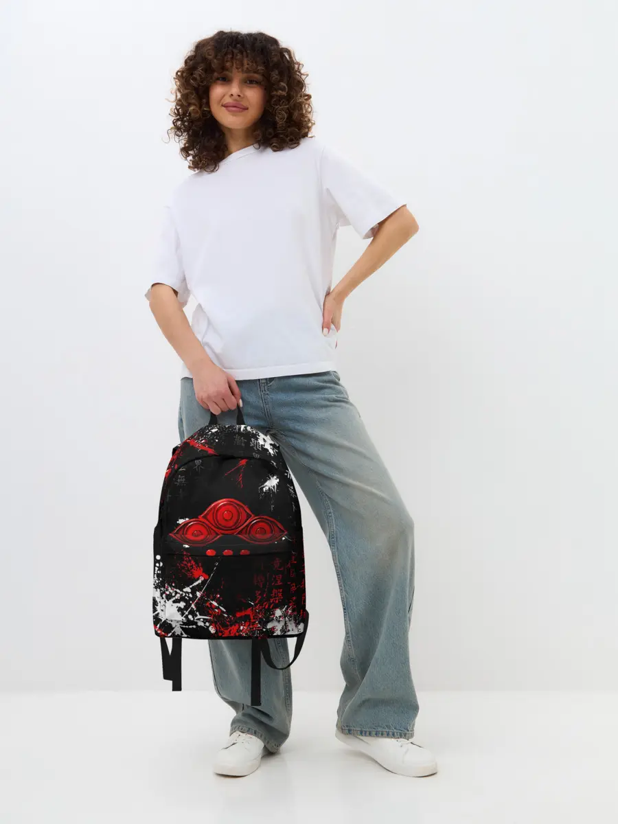 Рюкзак джинсовый / Король Захард | Башня Бога | Знак