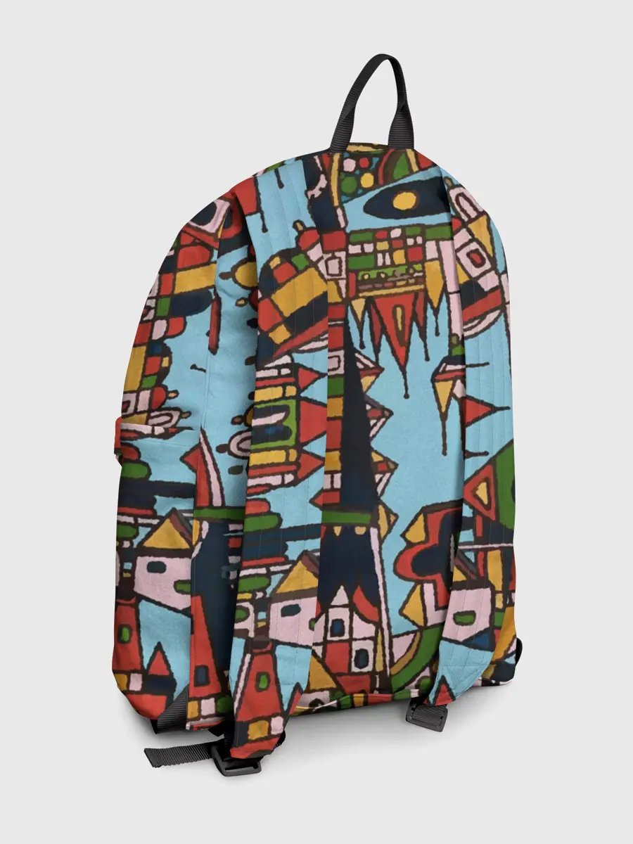 Рюкзак джинсовый / Рождество в Праге