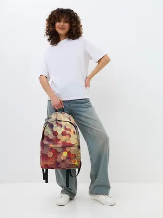 Рюкзак джинсовый / 3Д фигуры