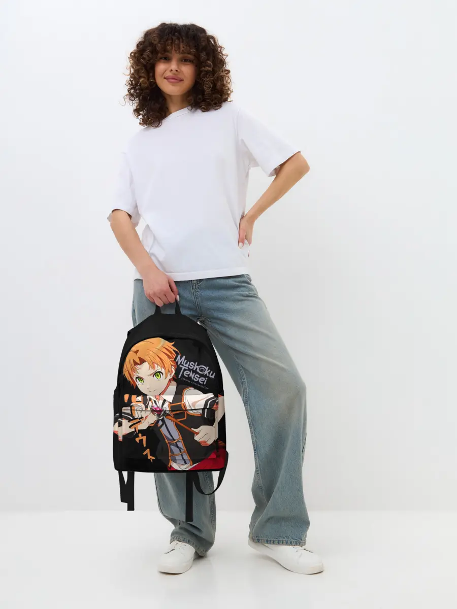 Рюкзак джинсовый / Реинкарнация безработного - Рудеус Грейрат