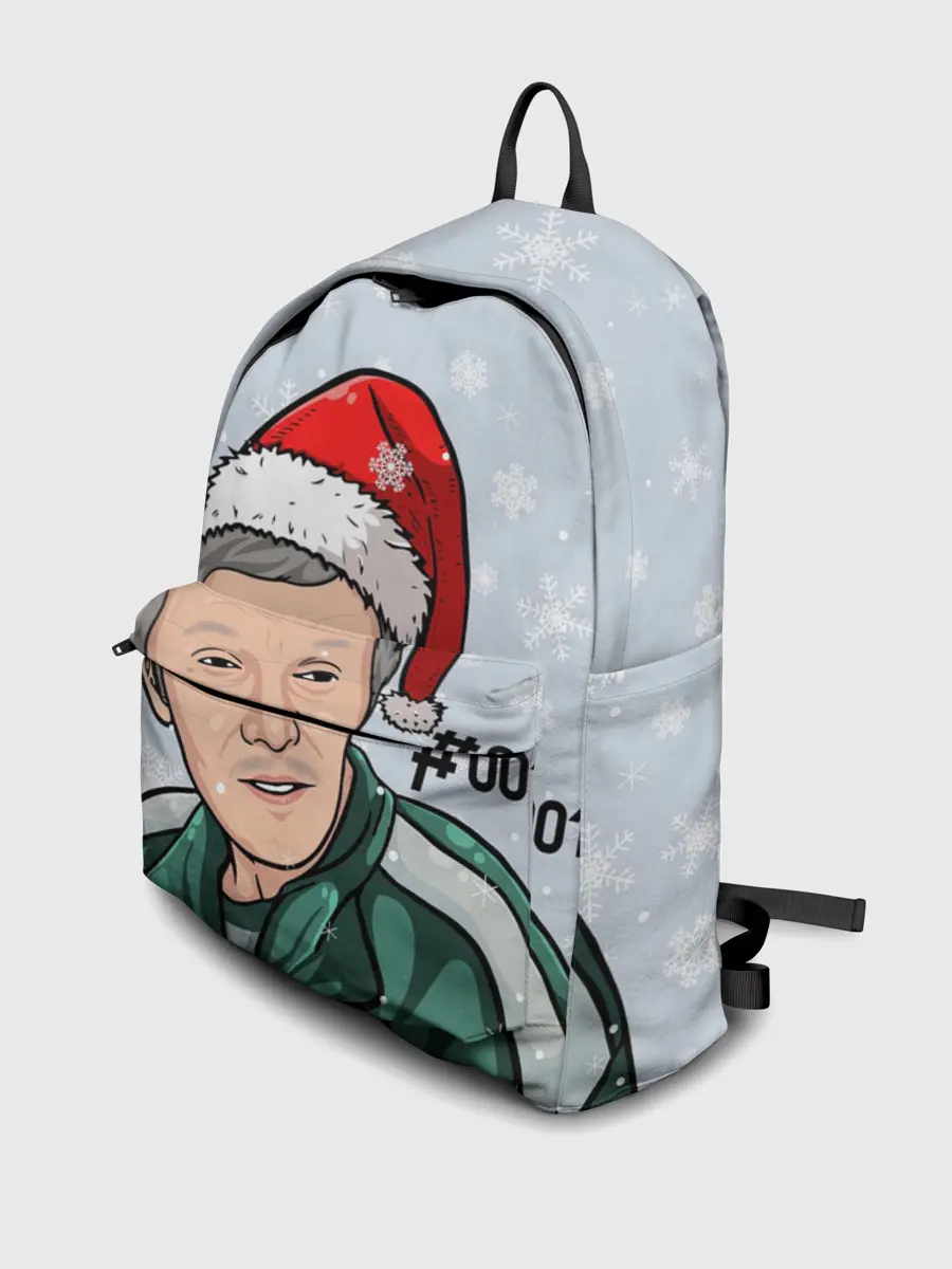 Рюкзак джинсовый / Squid Game 001