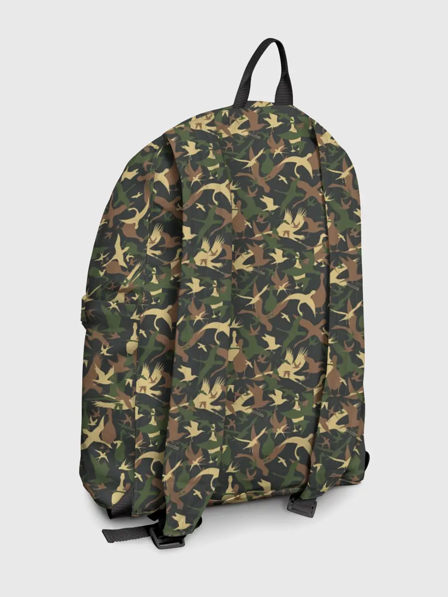 Рюкзак джинсовый / Птицы