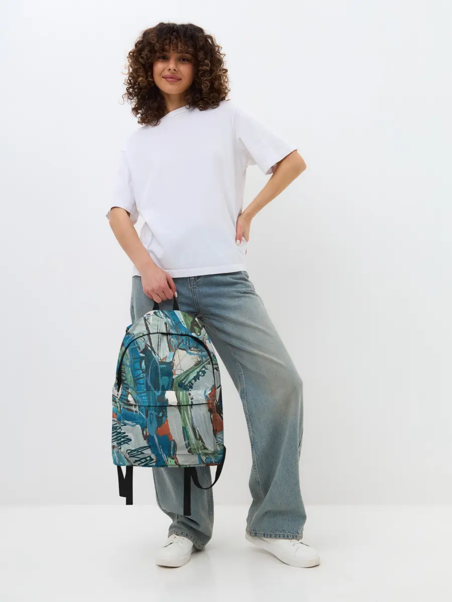 Рюкзак джинсовый / Покорение Эльбруса